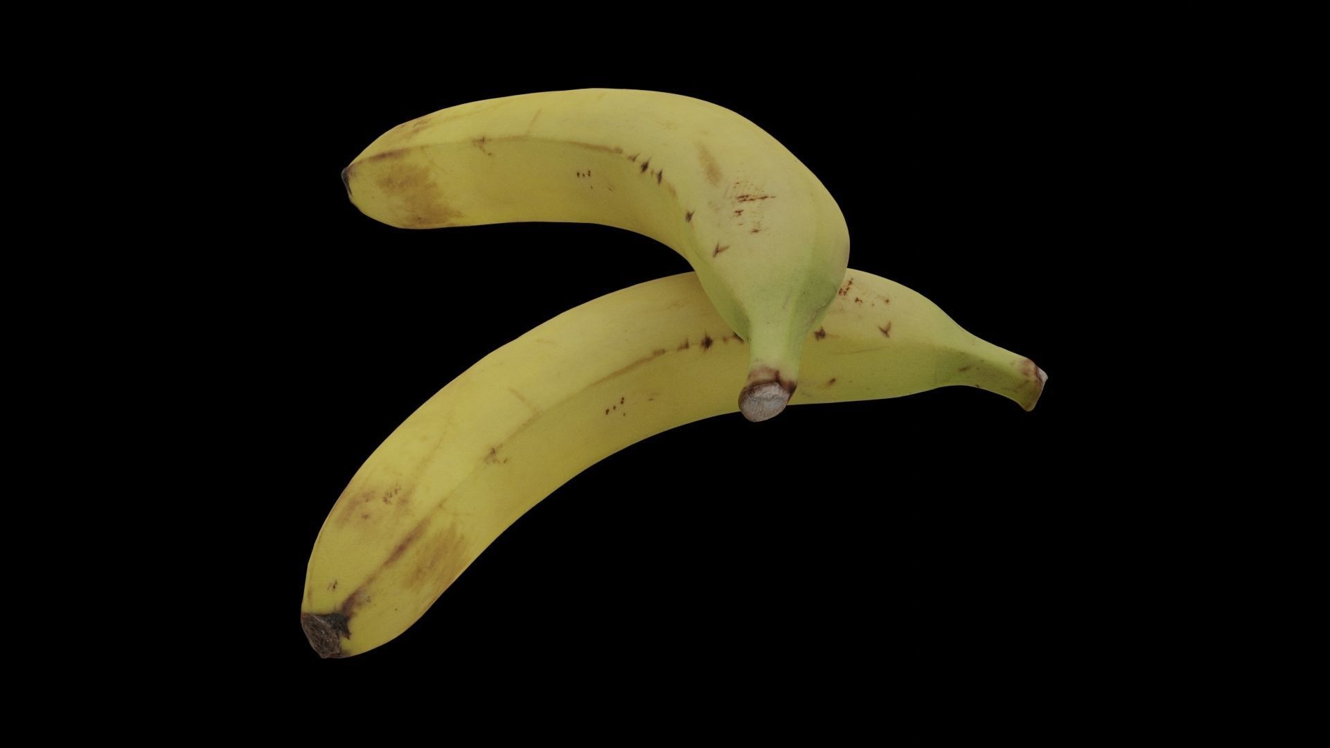 Bannana banana Free 3D model_2
