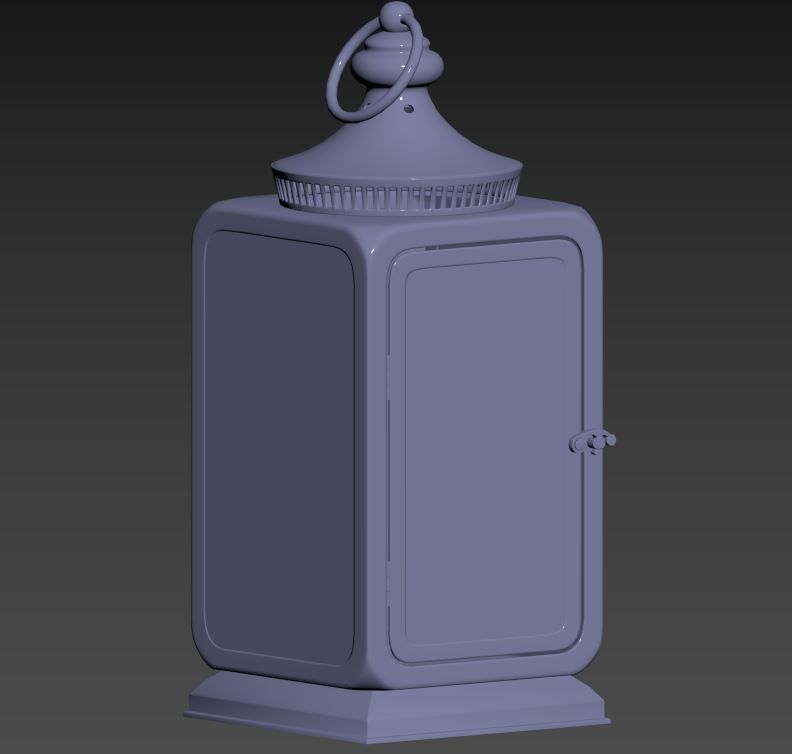 Lanterns pack Low-poly 3D model_15