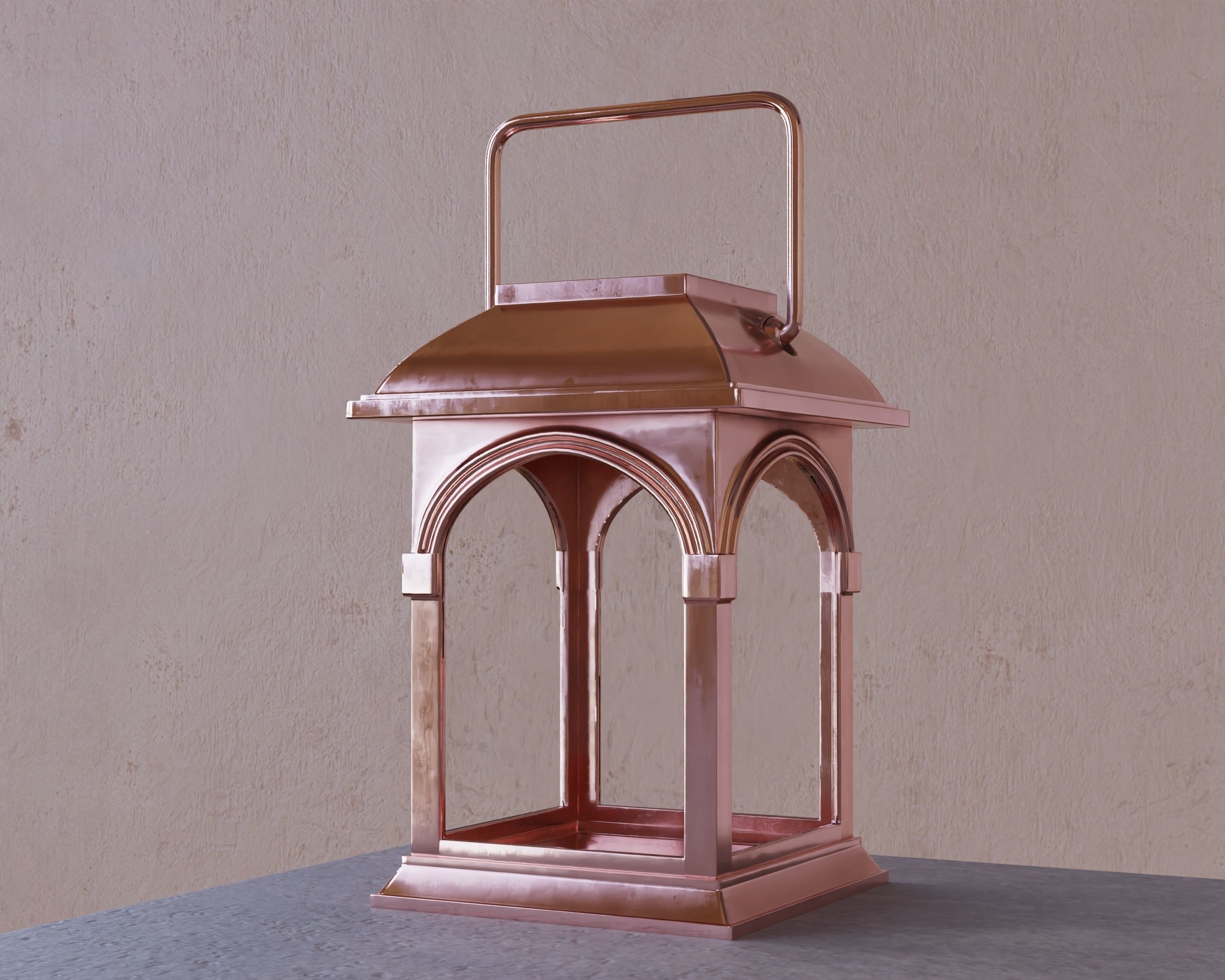 Lanterns pack Low-poly 3D model_6