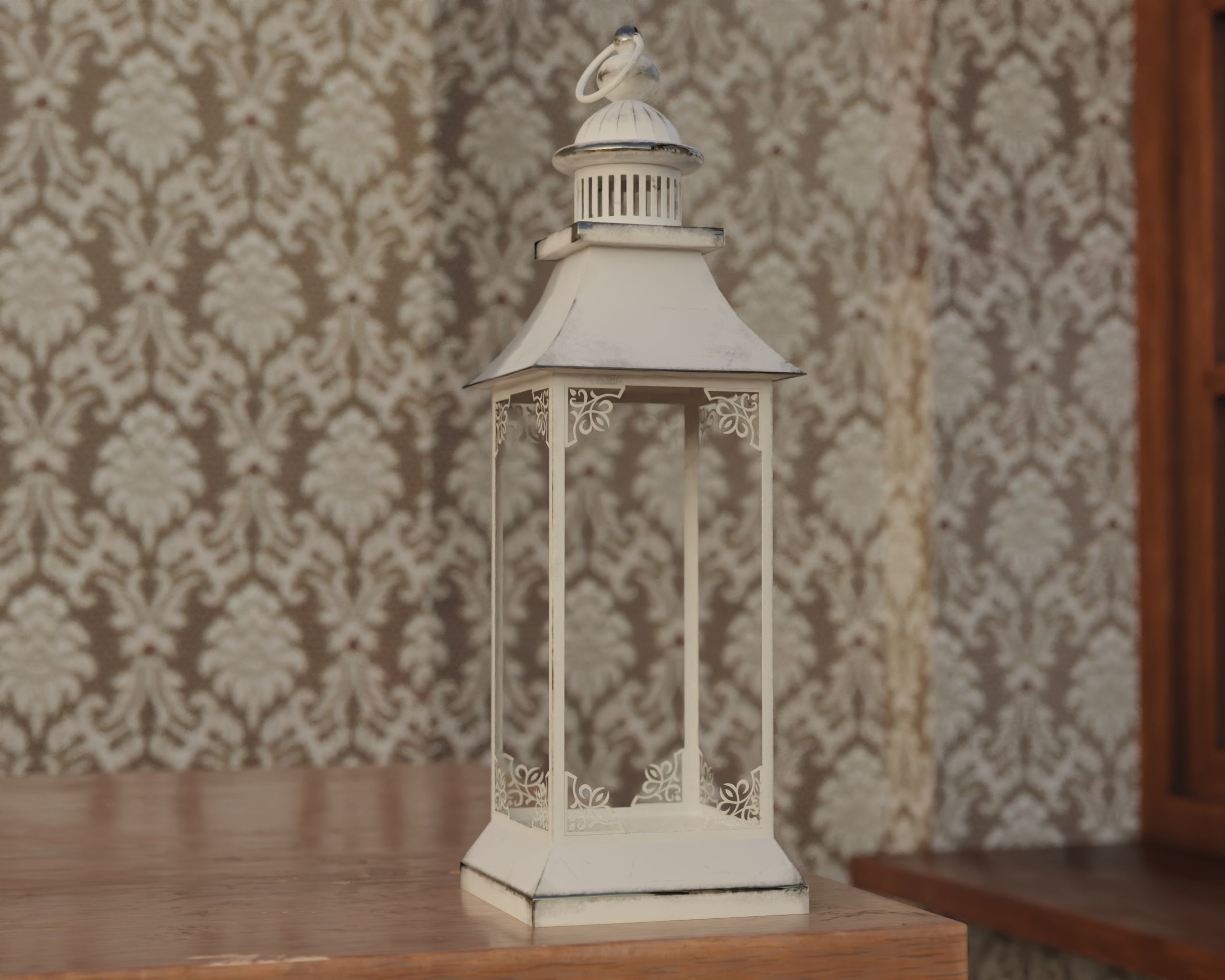 Lanterns pack Low-poly 3D model_4