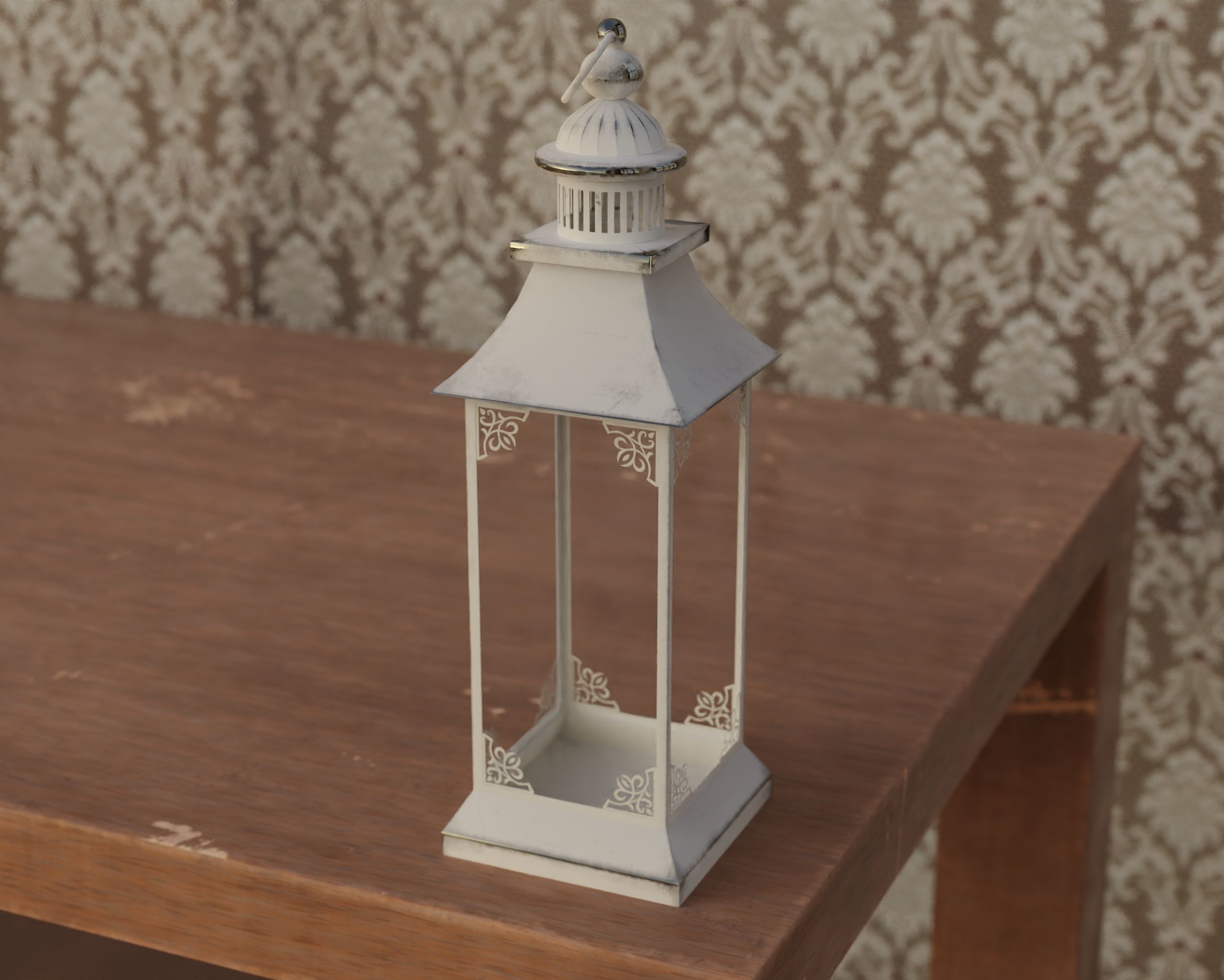 Lanterns pack Low-poly 3D model_5