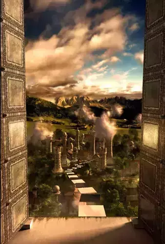 Chess Land - Wonderland Scene Model