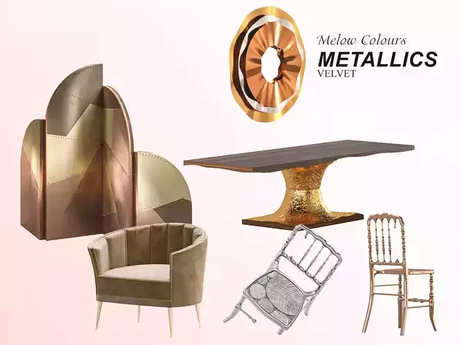 Covet Melow Colors 3D model