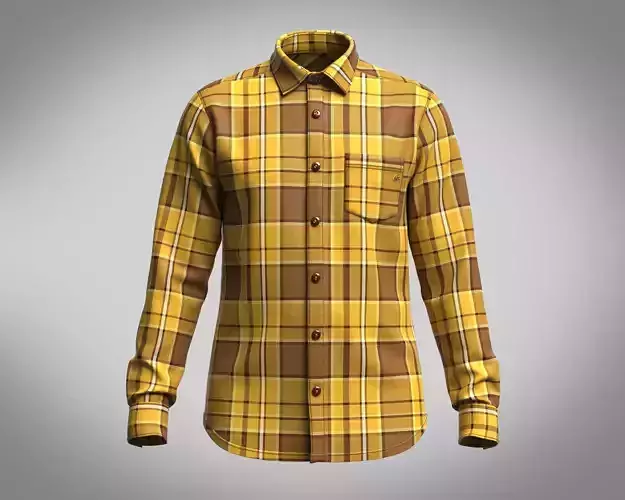 Mens Stripe-Long Sleeve Shirt