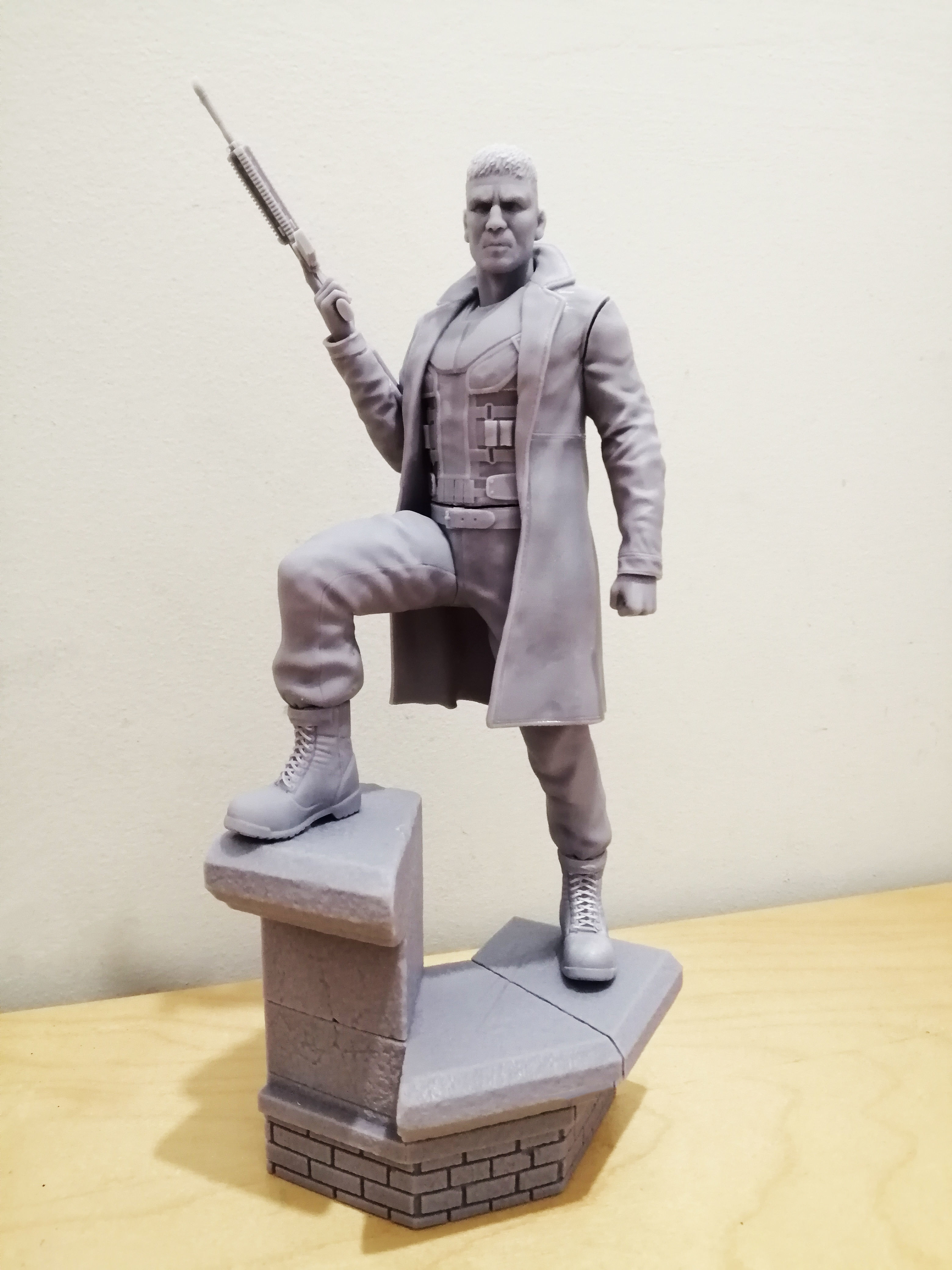 Punisher 3d Print Statue 3D print model_5
