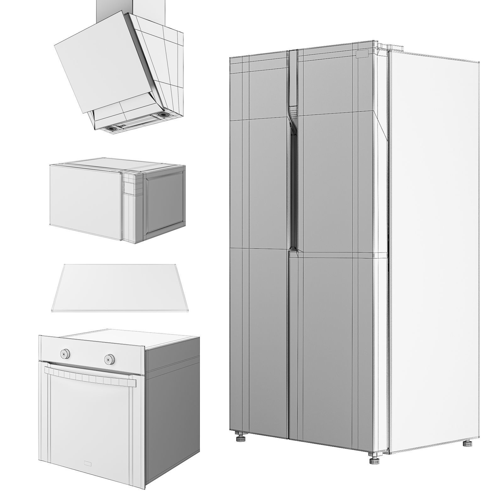 LG Set 003 3D model_2