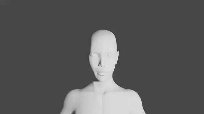 Character model human body