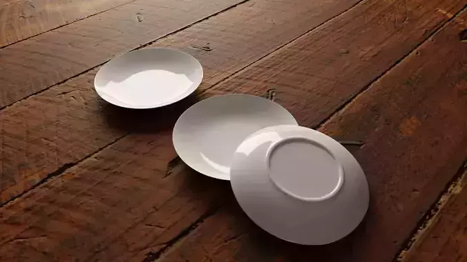 Tableware Kitchenware Dishware 3D Model