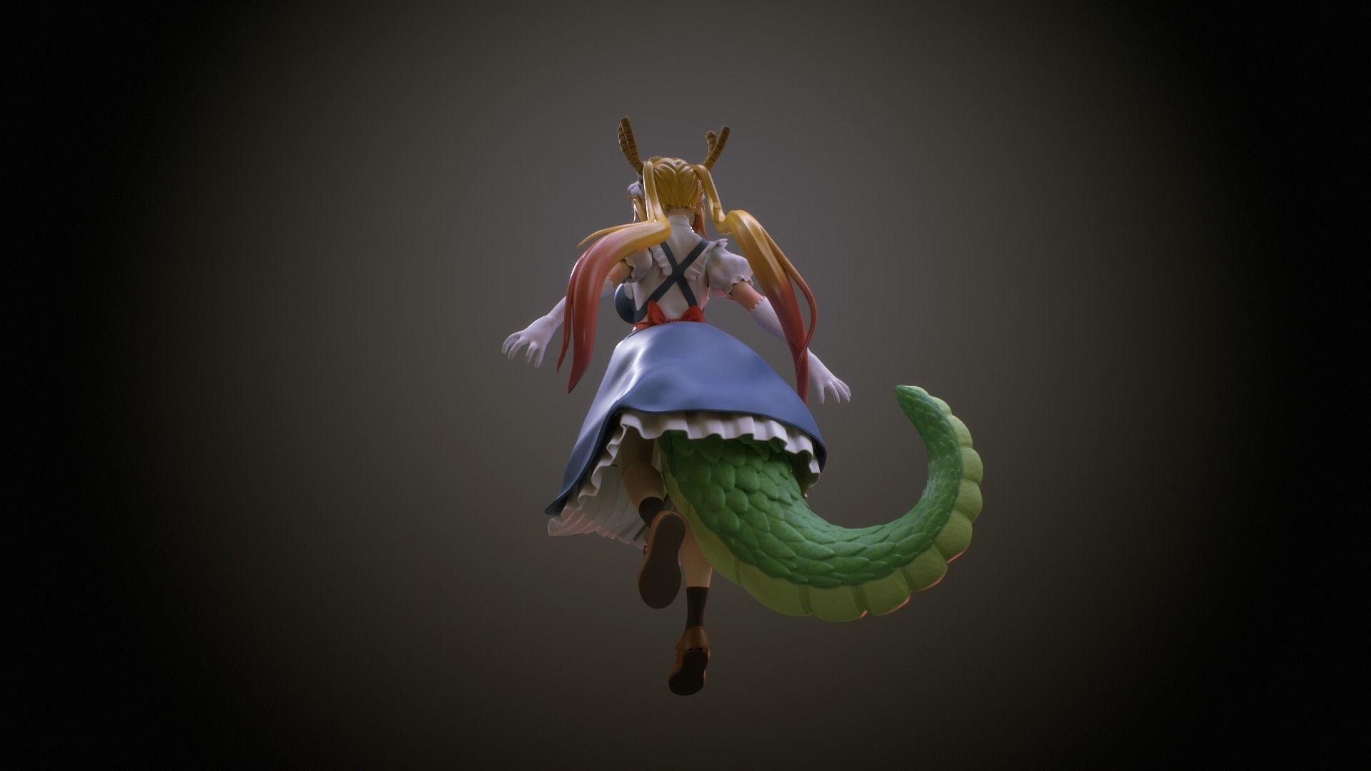 Tohru - Dragon maid             3d print 3D print model_8