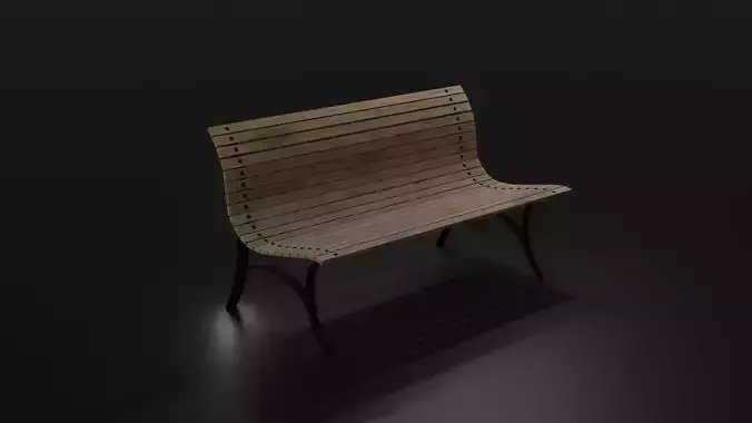 Bench wooden