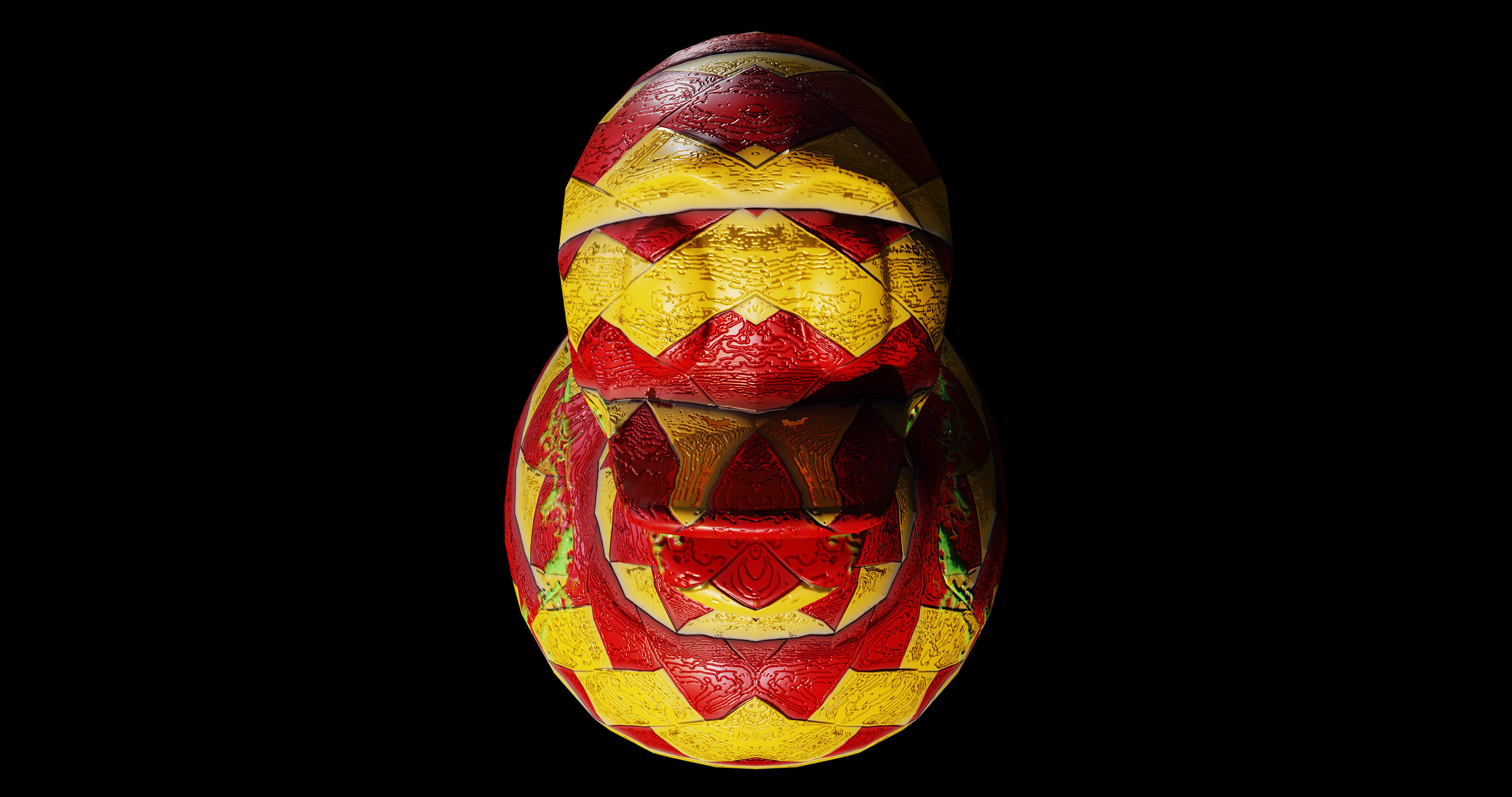 Duck Turret  Low-poly 3D model_5