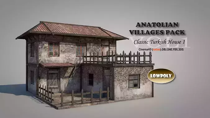 Anatolian Village House 1