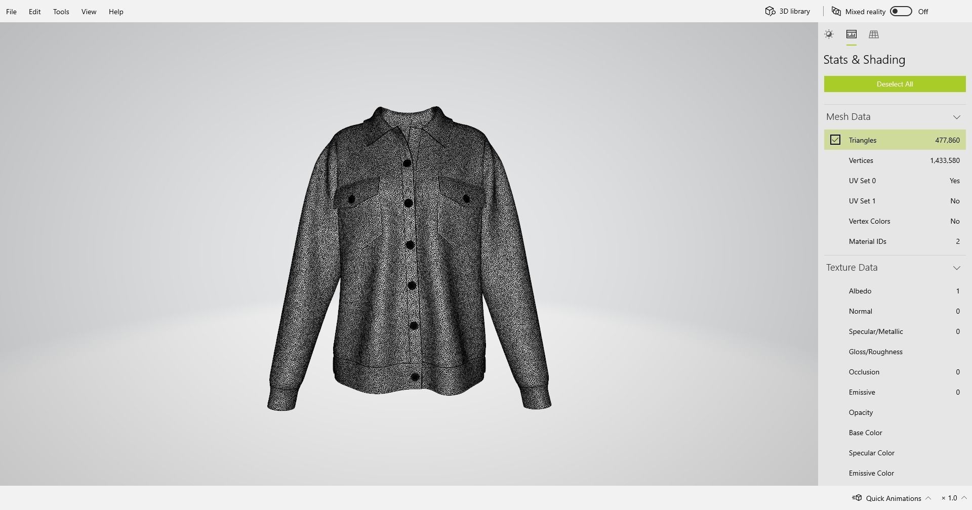 Icon Denim Jacket 3D model_17