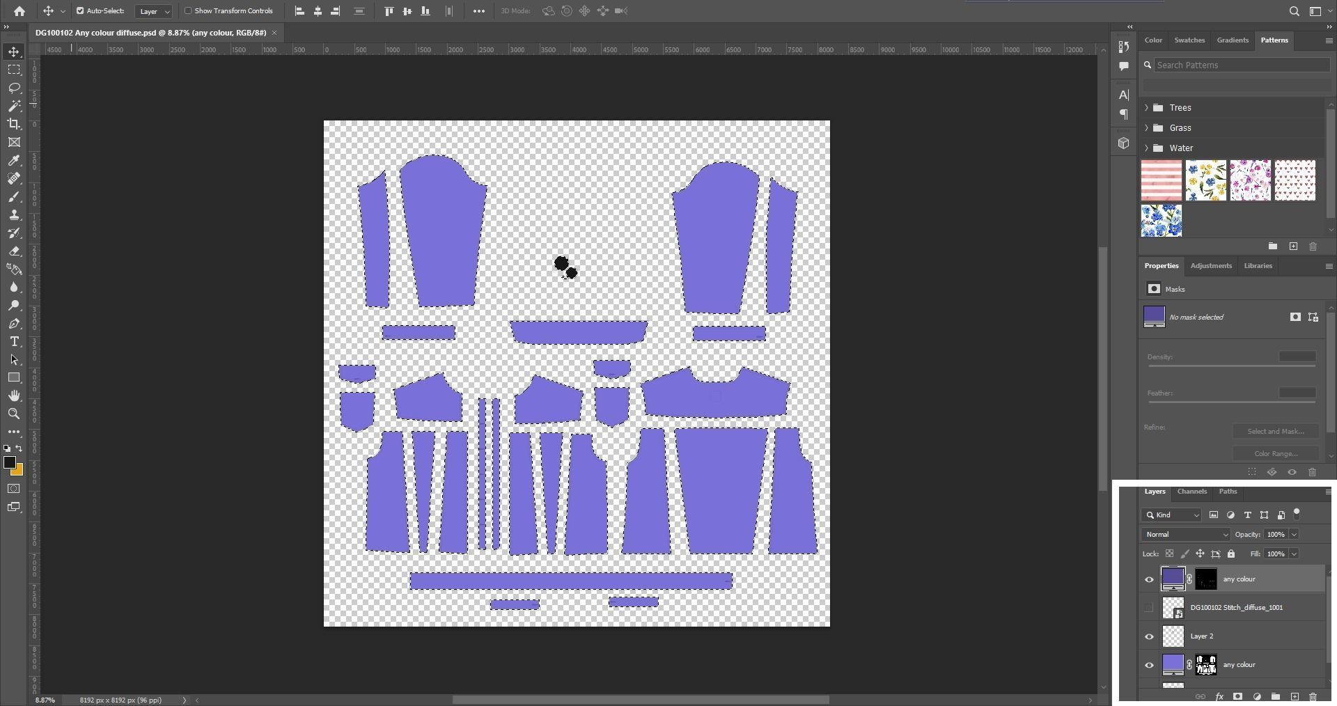 Icon Denim Jacket 3D model_12