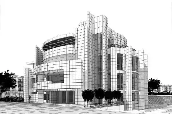 Modern Office Building Exterior