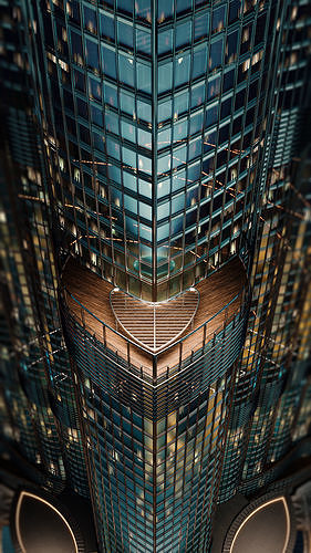 Burj Khalifa - lighting setup 3D model