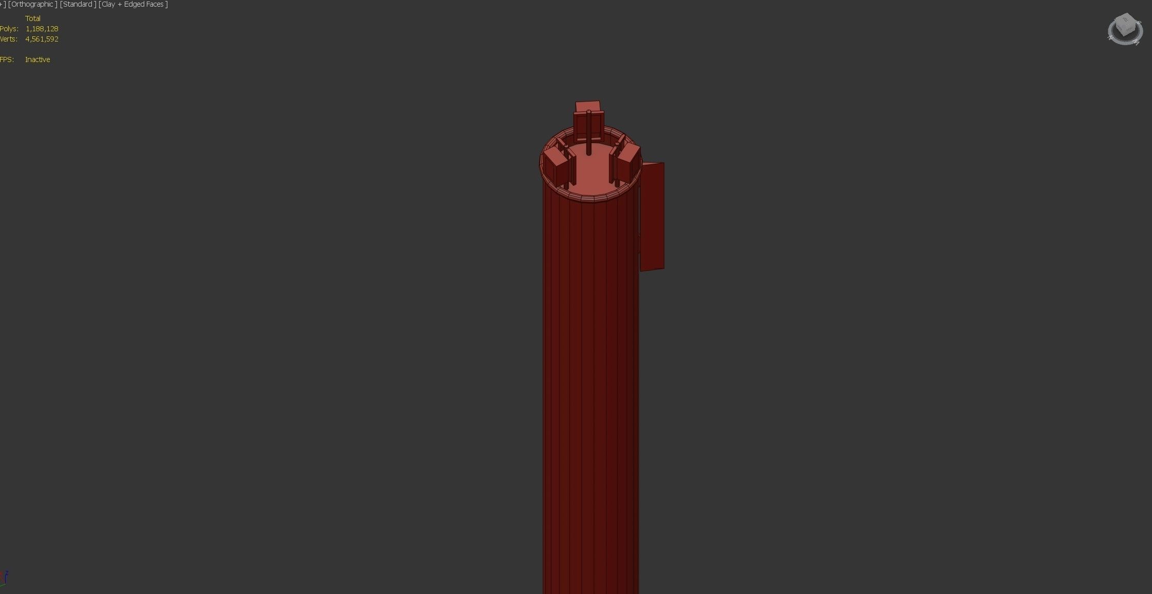 Burj Khalifa - lighting setup 3D model_11