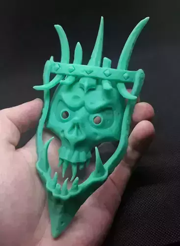 Skeleton mask 3d print 3D print model