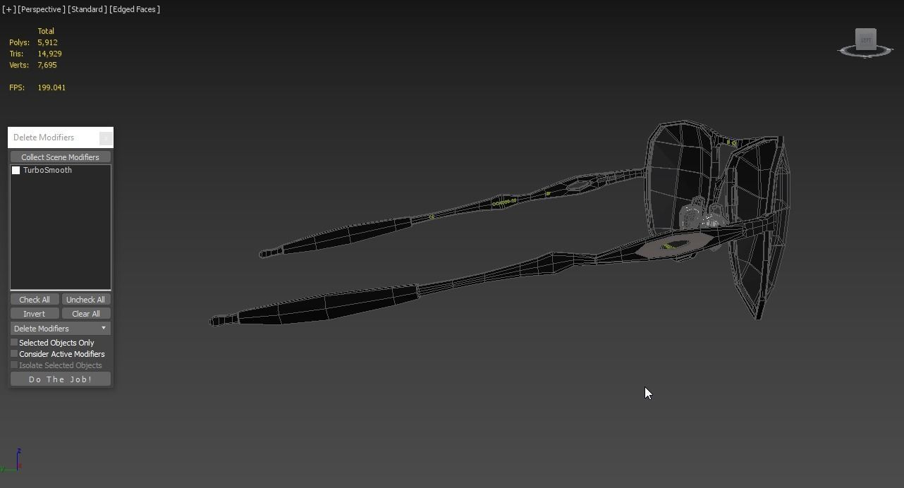 Oakley Crosshair Prizm Matte Black Frame Sunglass 3D model_6