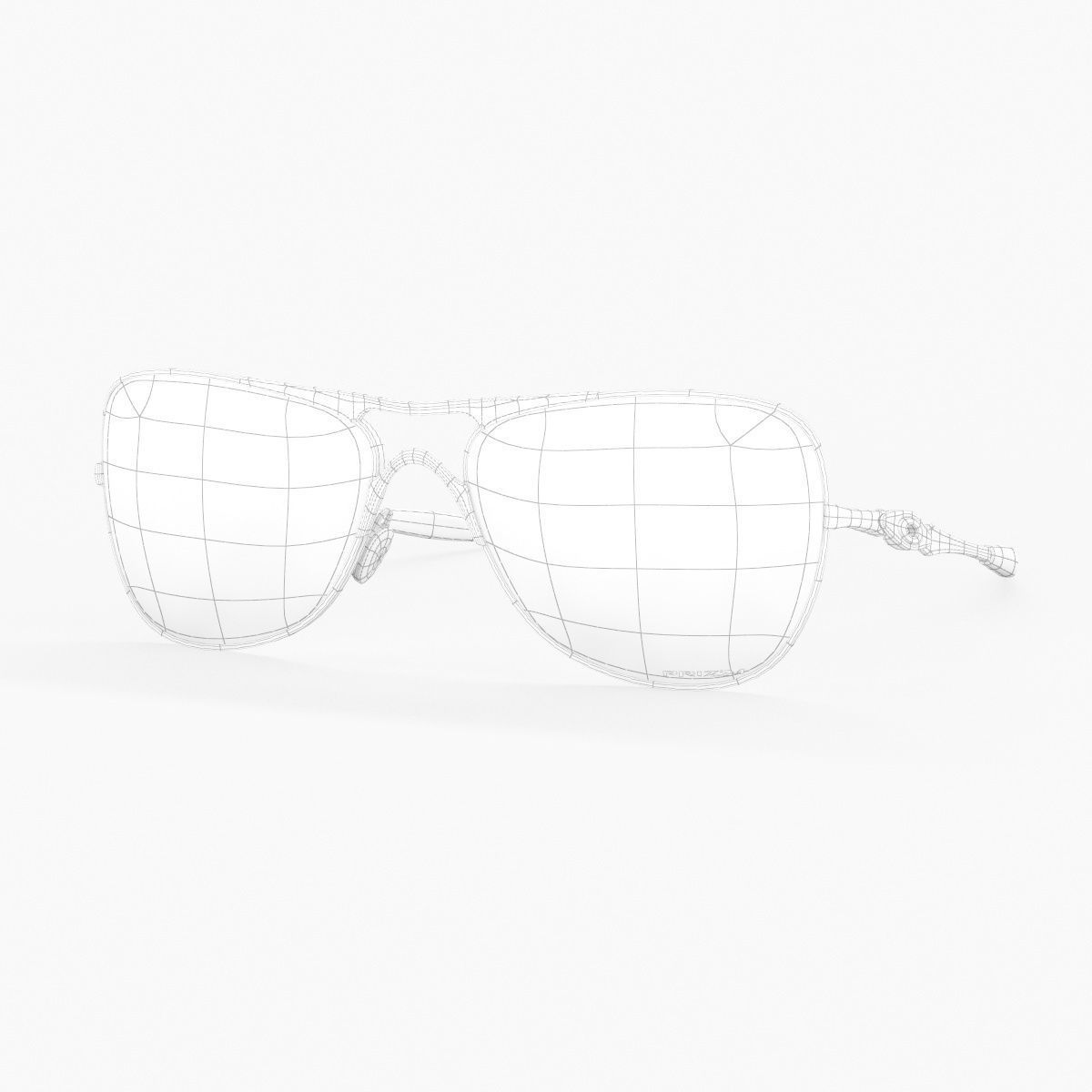 Oakley Crosshair Prizm Matte Black Frame Sunglass 3D model_31