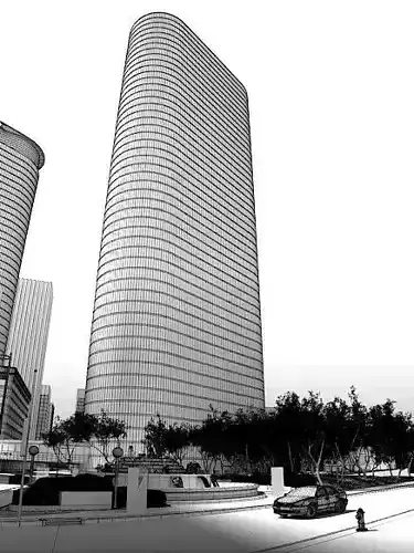 Modern Office Skyscraper Building 3D model