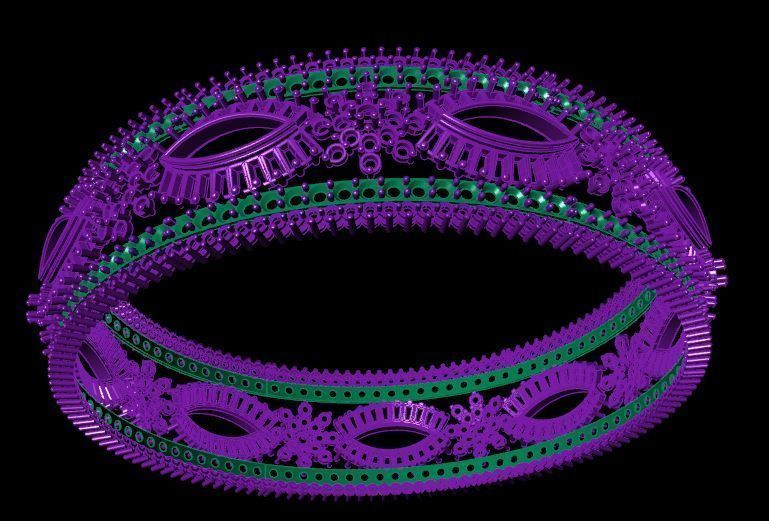 Bracelet 3D print model_3