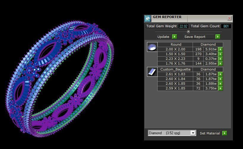 Bracelet 3D print model_6