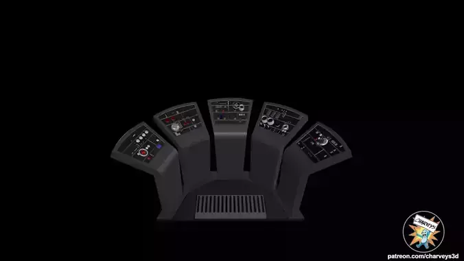 Star Wars Death Star Control Console for action figures