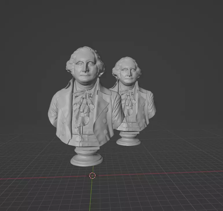 George Washington 3D print model_0