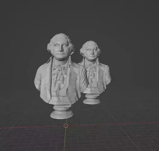 George Washington 3D print model