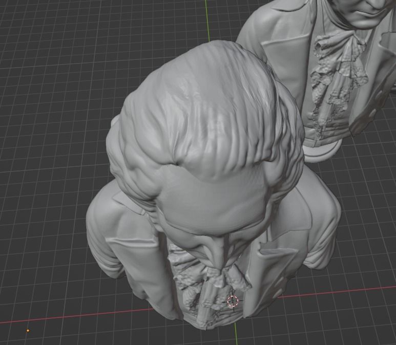 George Washington 3D print model_22
