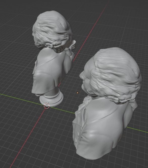 George Washington 3D print model_3