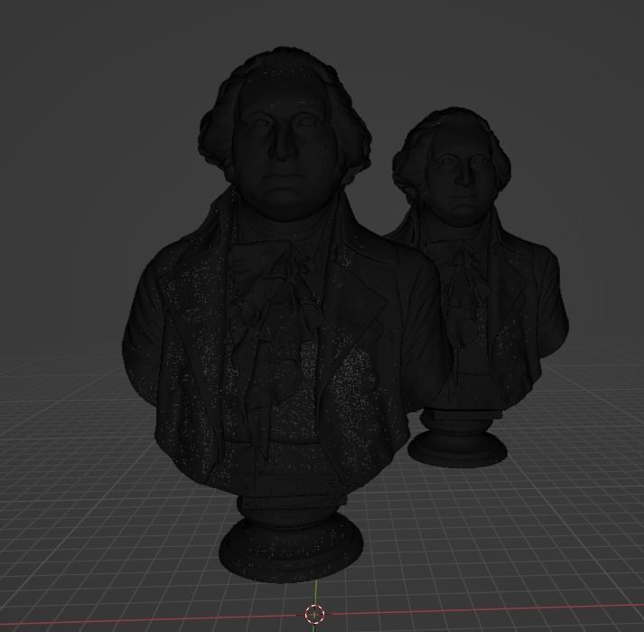 George Washington 3D print model_1