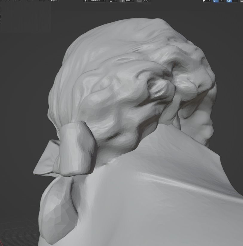George Washington 3D print model_10