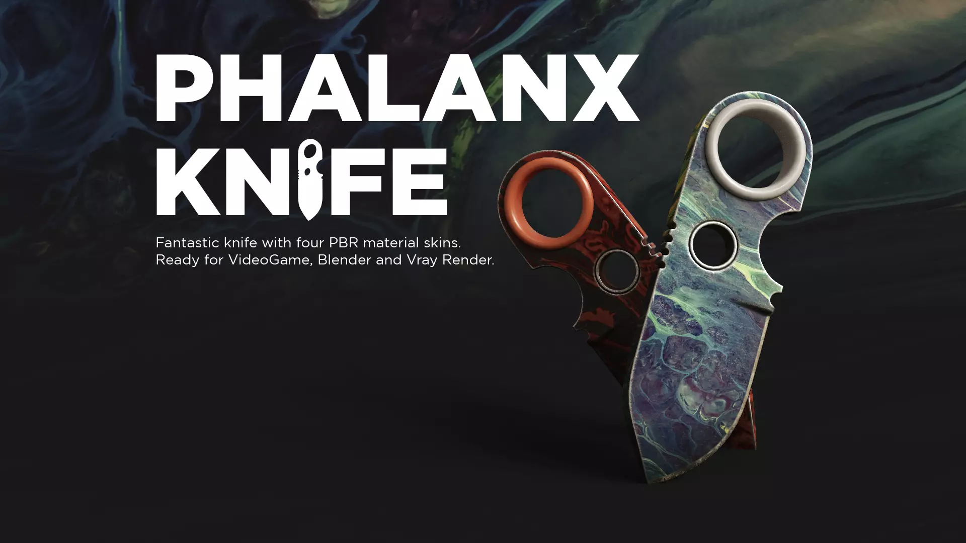 Phalanx Knife 3D model_0