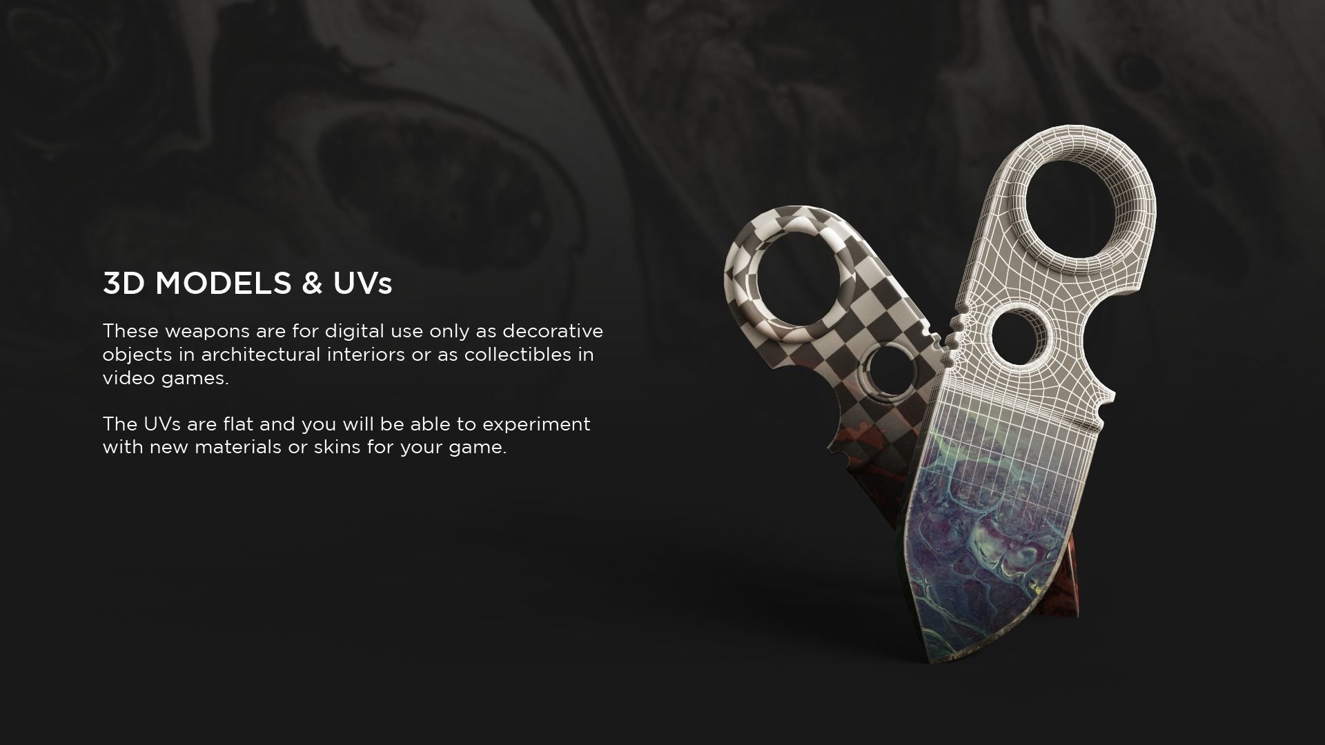 Phalanx Knife 3D model_3