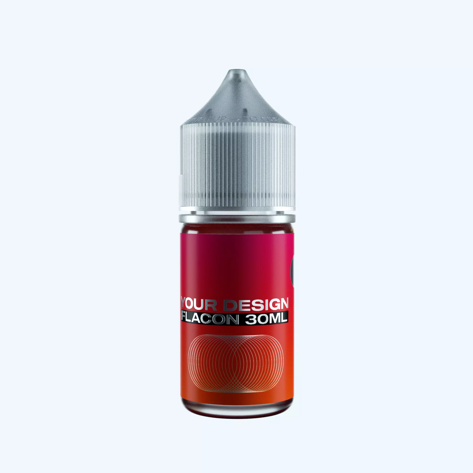 FLACON - liquid bottle vape 30ml 3D model