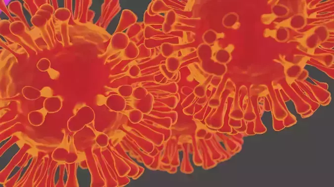 Virus Covid 3D Model