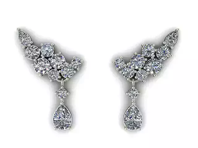 diamond earing