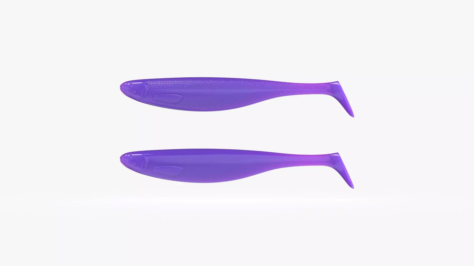 Soft fishing lure -WESTIN SHADTEEZ SLIM modified replica 120mm 3D print model_0