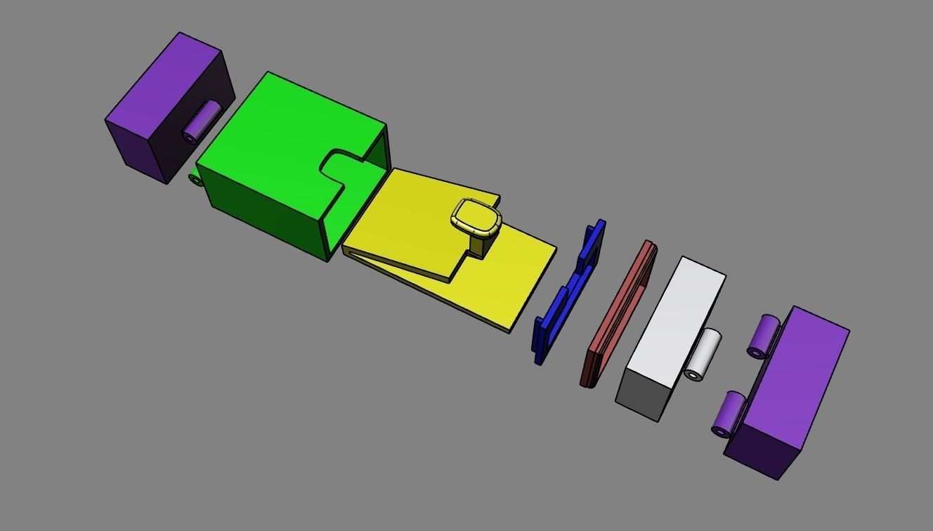 CLIP SYSTEM FOR CHAIN 3D print model_5