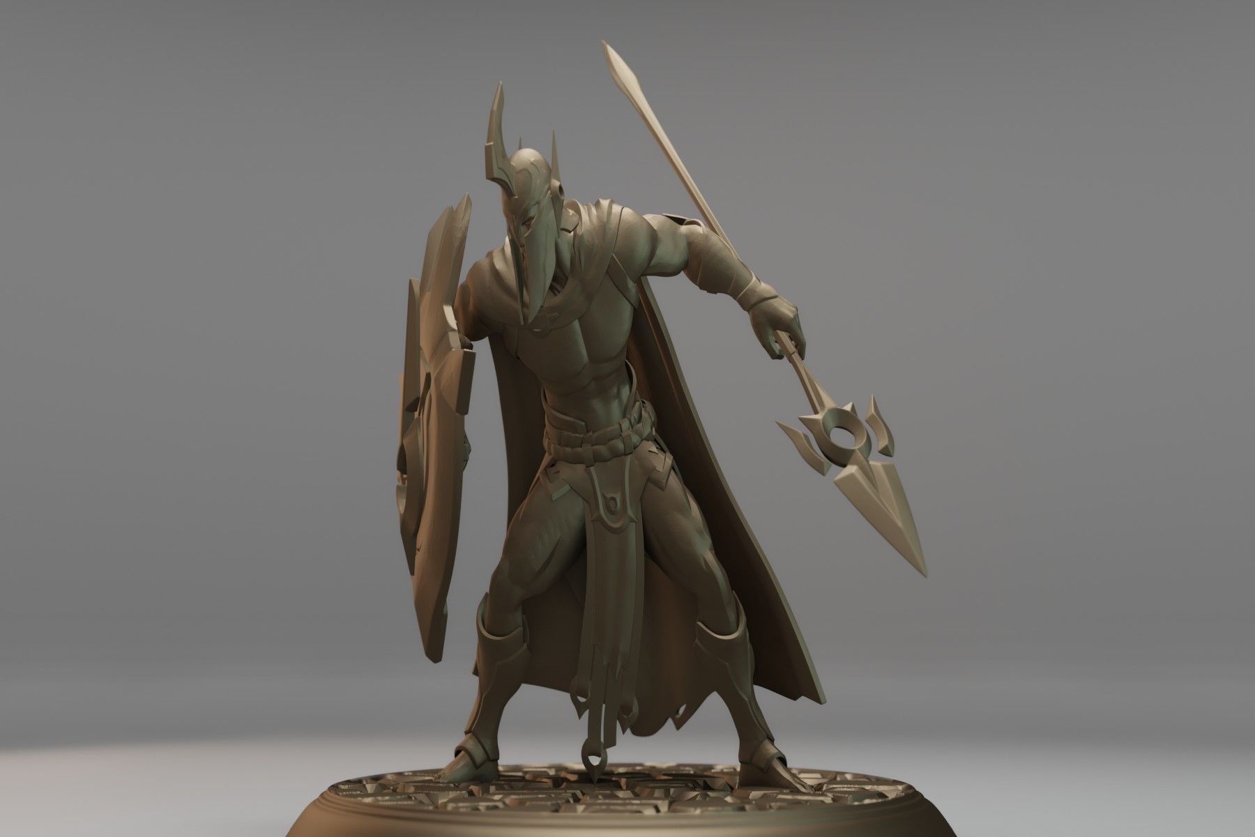 PANTHEON - LEAGUE OF LEGENDS 3D print model_1