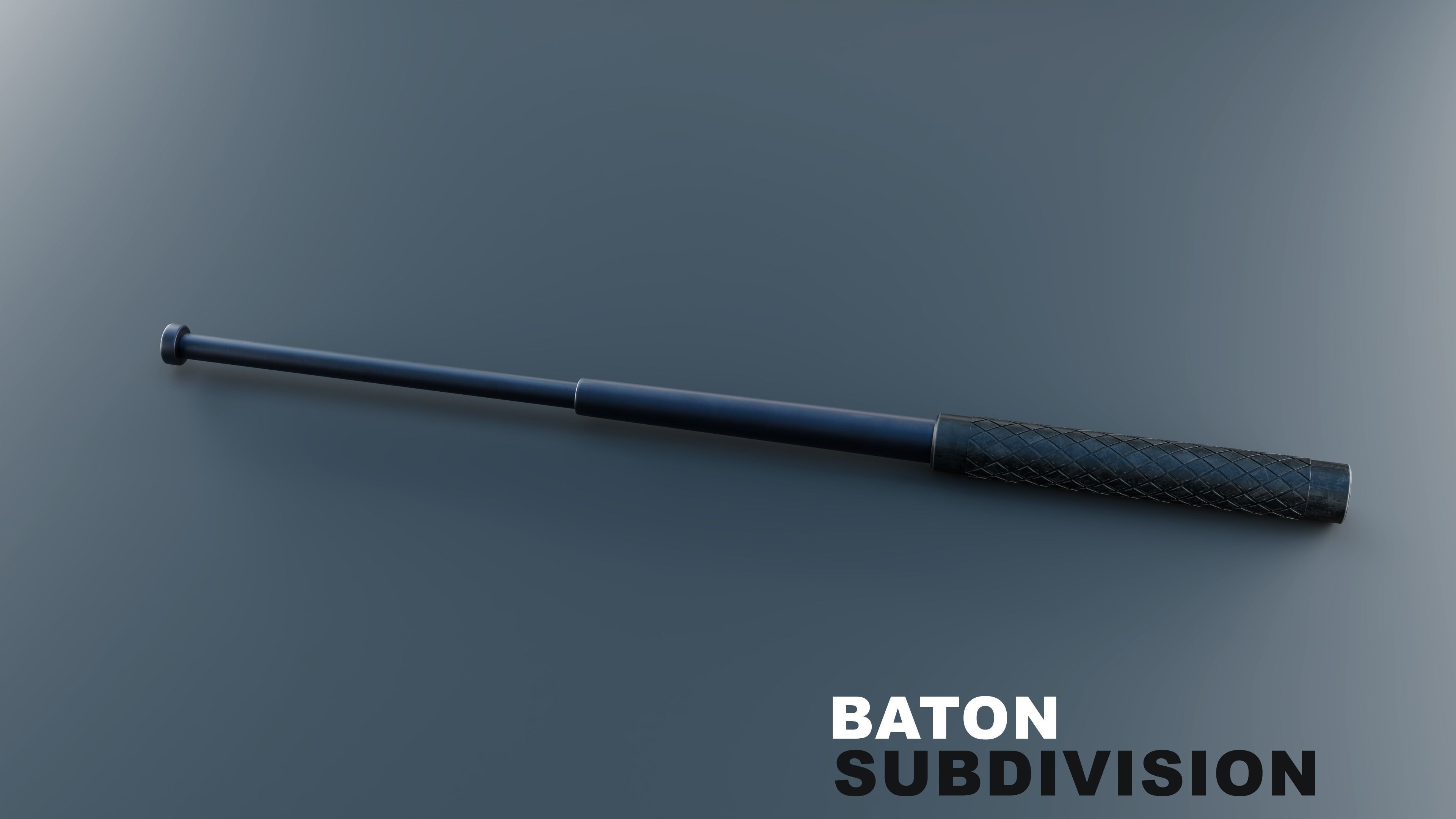 Tactical Knife Set - 6 Pieces 3D model_13