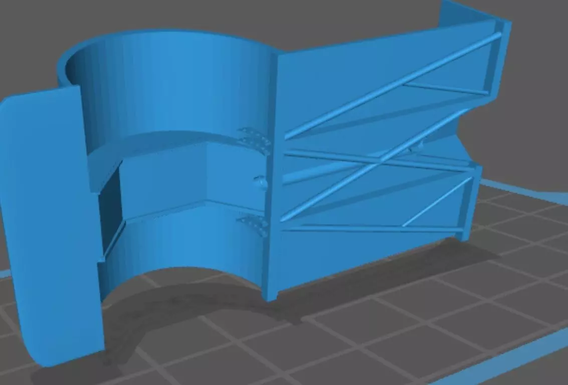 1 24 scale prostock pro mod floor pan 3D print model