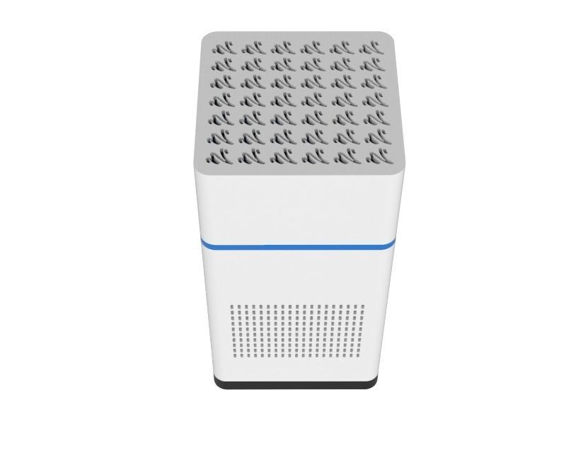 Air Purifier with Activated Carbon Filter for Resin 3D Printers 3D print model_5