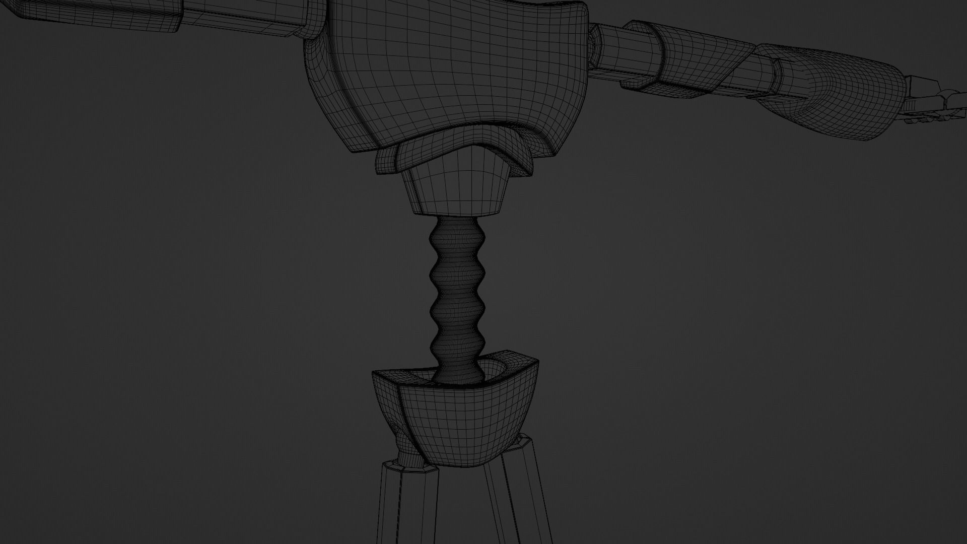 Styled Robot Guy Free 3D model_14