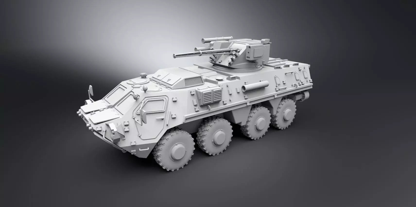 BTR 4e Scale model 3D print model_0