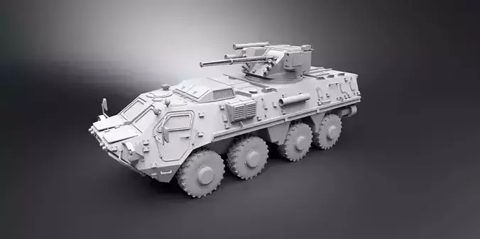 BTR 4e Scale model