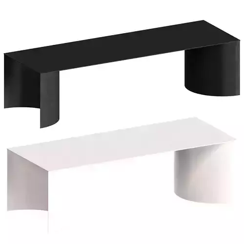 PLATEAUX OF MIRROR Table By De Castelli 3D model