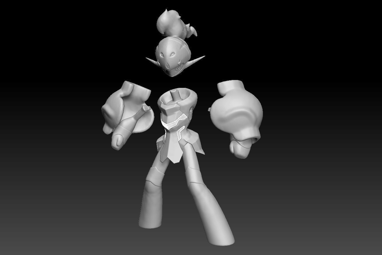 Pokemon Charcadet Armarouge Ceruledge 3D print model_5